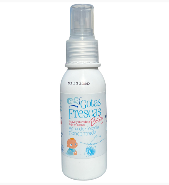 Gotas Frescas Baby Agua de Colonia Concentrada 80ml