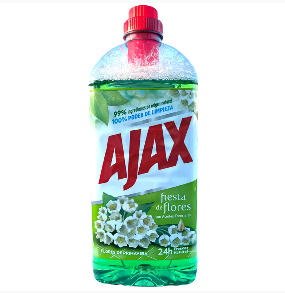 Ajax Floor and Surface Cleaner - Primavera / Spring Flowers 1.25L