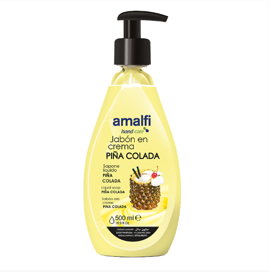 Amalfi Hand Soap with Pump Top 500ml - Pina Colada