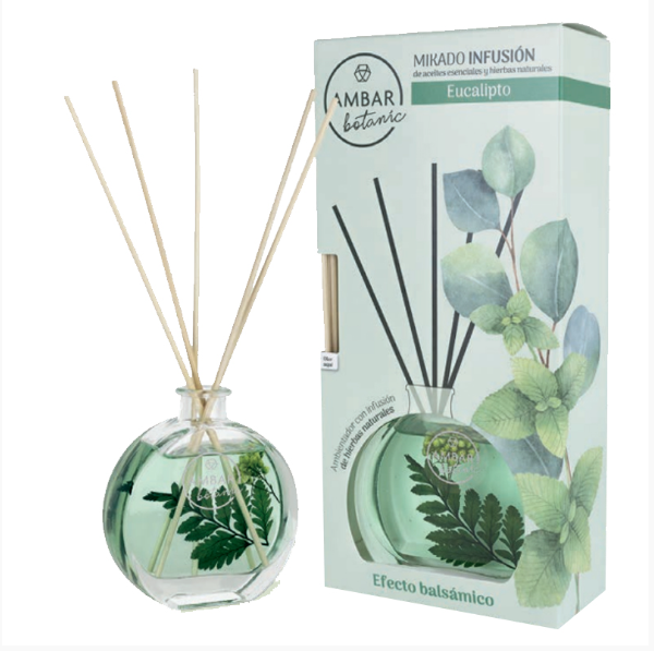 Ambar Botanic - Reed Diffuser Infusion 75ml - Eucalyptus