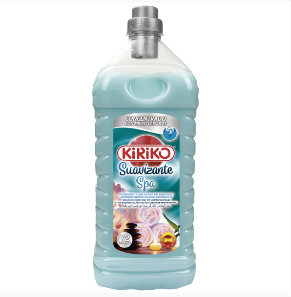 Kiriko 72 Wash Concentrated Fabric Softener 2L - Spa