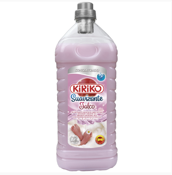 Kiriko 72 Wash Concentrated Fabric Softener 2L - Talco
