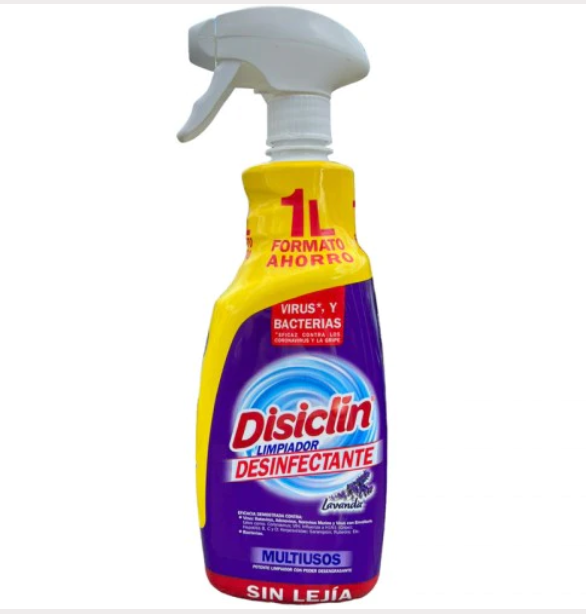 Disiclin XXL 1 Litre Lavender Disinfectant Multisurface Spray