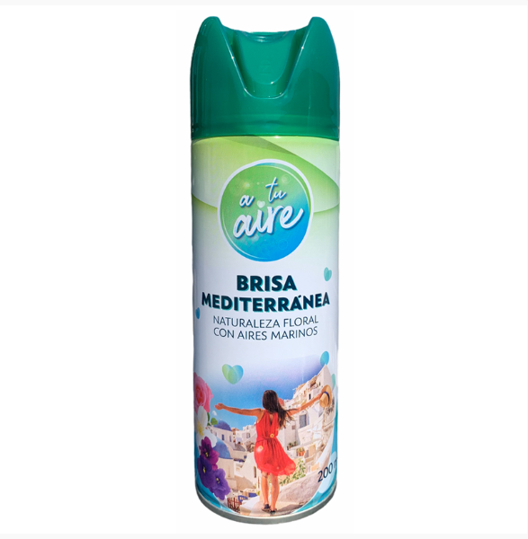 A Tu Aire Air Freshener Spray Blast Can - Brisa Mediterranean 200ml