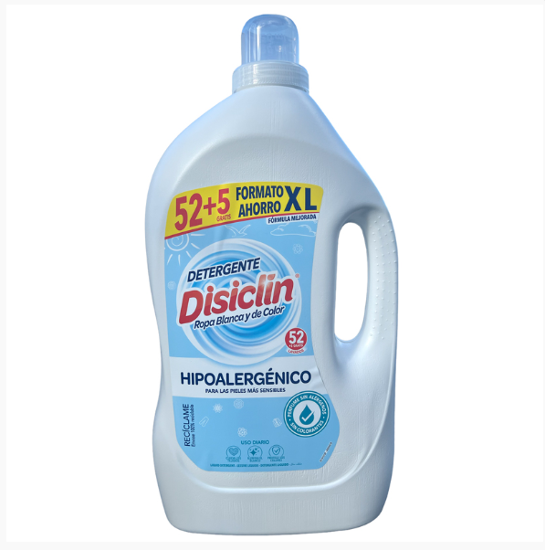 Disiclin Laundry Detergent 52 Wash 2860ml - Hypoallergenic