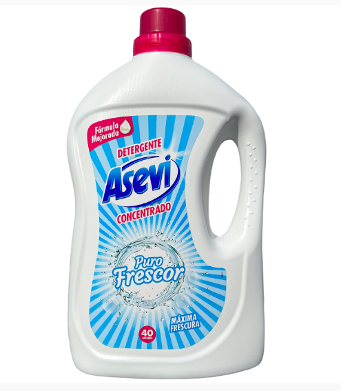 Asevi Detergent Wash Gel PURO FRESCOR - 40 Washes 2.4 litre