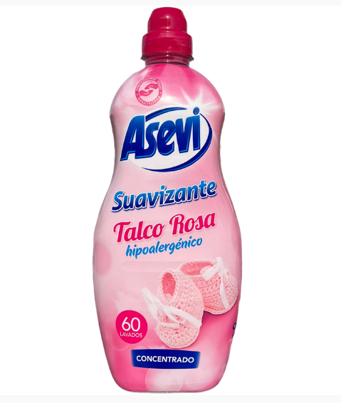 Asevi Fabric Softener Talco Rosa 1.5L