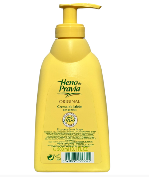 Heno De Pravia Hand Soap with Pump Top 300ml