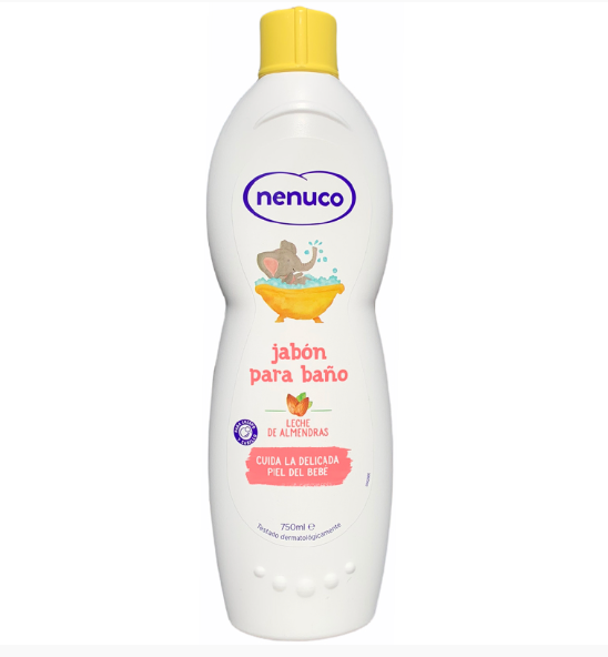 Nenuco Bath Milk Soap ALMOND 750ml