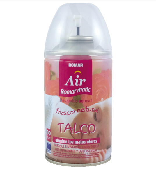 Romar (Freshmatic Compatible) Air Freshener Refill Spray 250ml - Talco