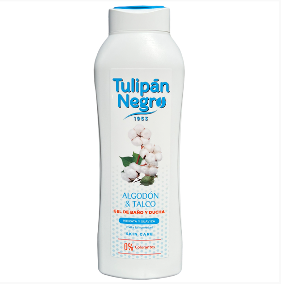 Tulipan Negro Shower Gel 720ml Algodon & Talco