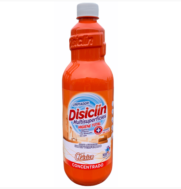Disiclin Concentrated Floor & Multisurface Cleaner 1 Litre - Classic Orange