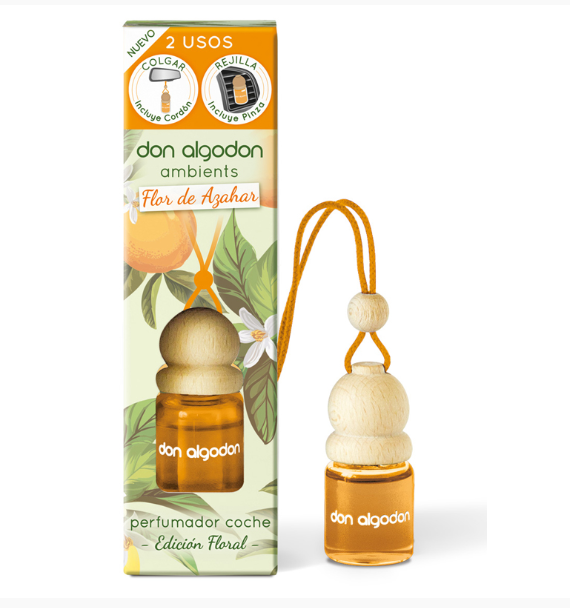 Don Algodon Car Air Freshener - Orange Blossom