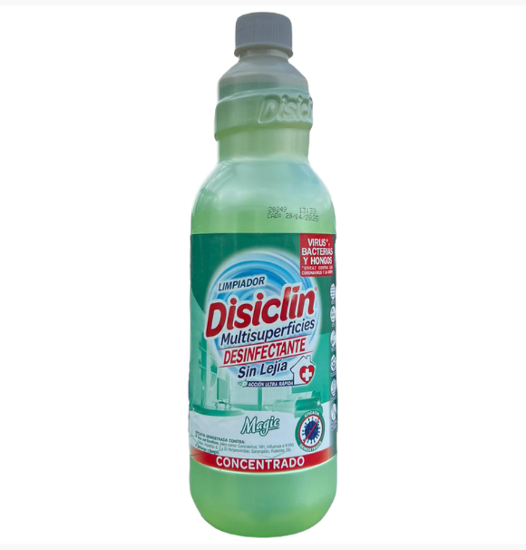 Disiclin Concentrated Multisurface Disinfectant without Bleach - Original Magic 1L