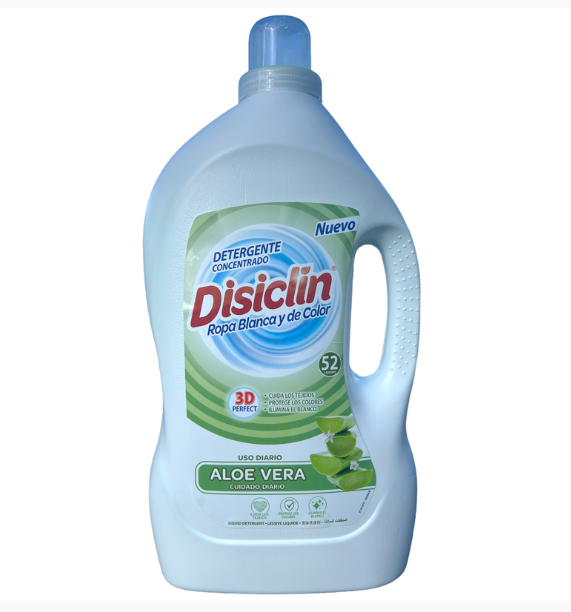 Disiclin Laundry Detergent 52 Wash 2860ml - Aloe Vera