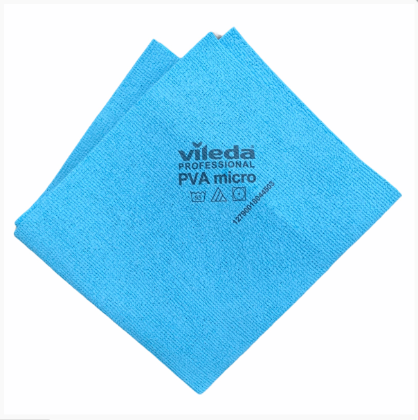 Vileda Professional PVAmicro Cloth Blue – Spanishine UK Ltd
