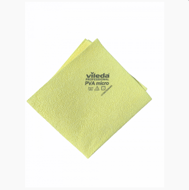 Vileda Professional PVAmicro Cloth Yellow – Spanishine UK Ltd