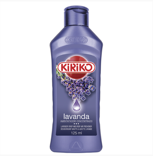 Kiriko Concentrated Liquid Air Freshener Drops - Toilet Drops 125ml - Lavender