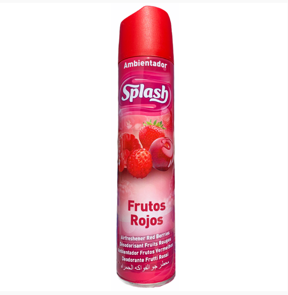 Splash Room Spray Air Freshener Vertical - Red Fruits