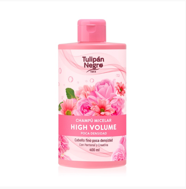 Tulipan Negro Micellar Shampoo 400ml - High Volume