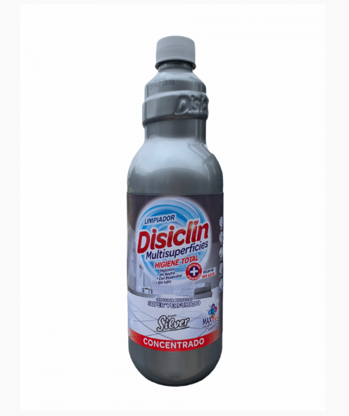 Disiclin Concentrated Floor & Multisurface Cleaner 1 Litre - Silver