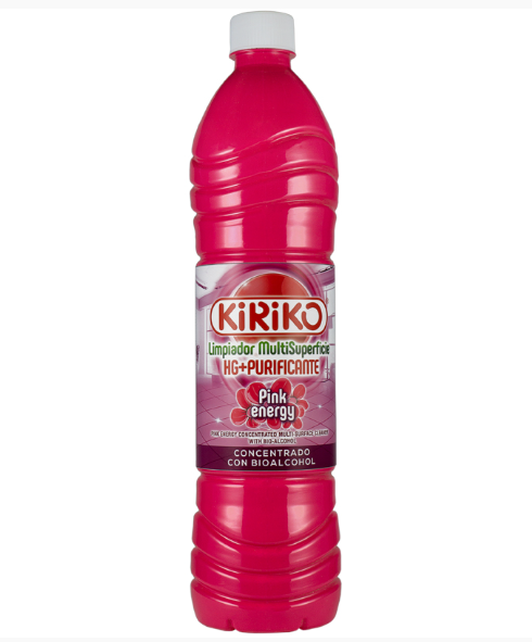 Kiriko Concentrated Floor Cleaner 1L - Pink Energy