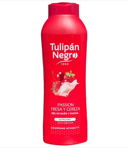 Tulipan Negro Shower Gel 720ml Strawberry & Cherry